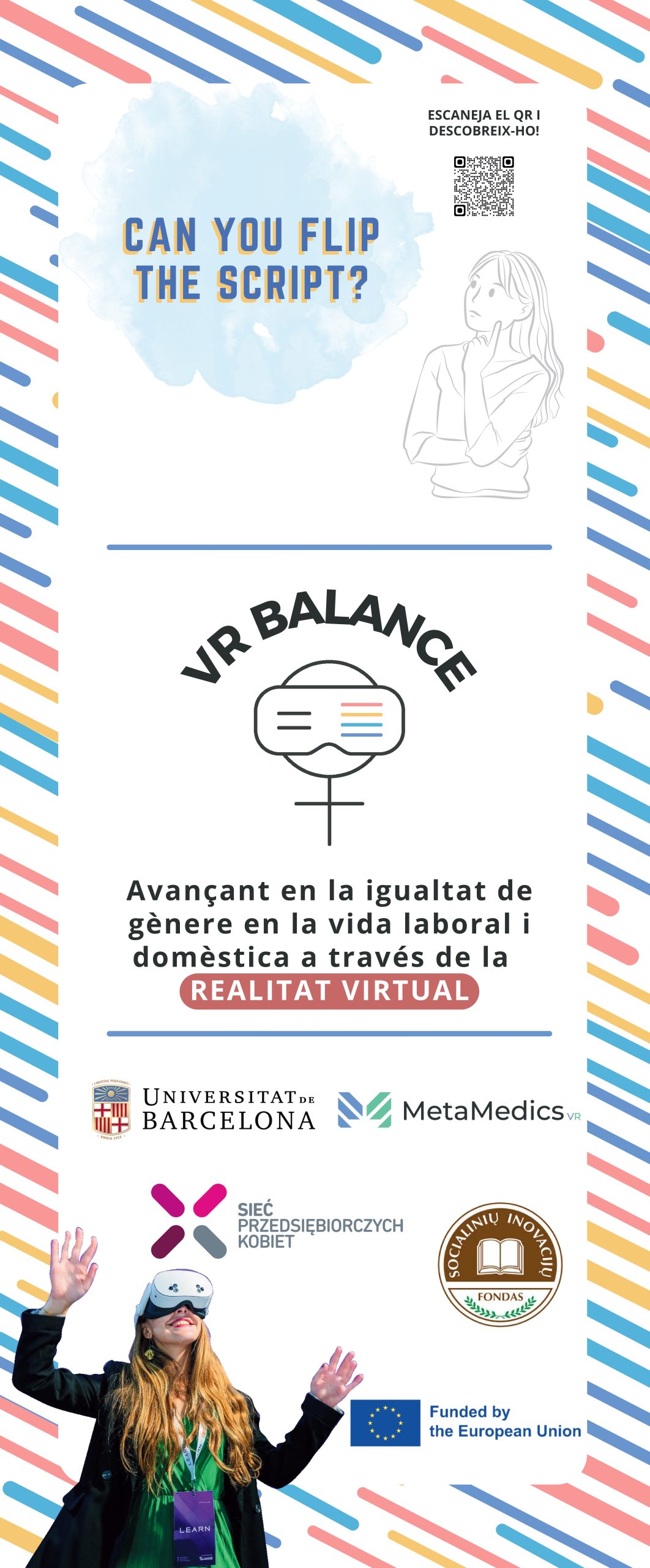 VR Balance Roll-up: Flip the Script