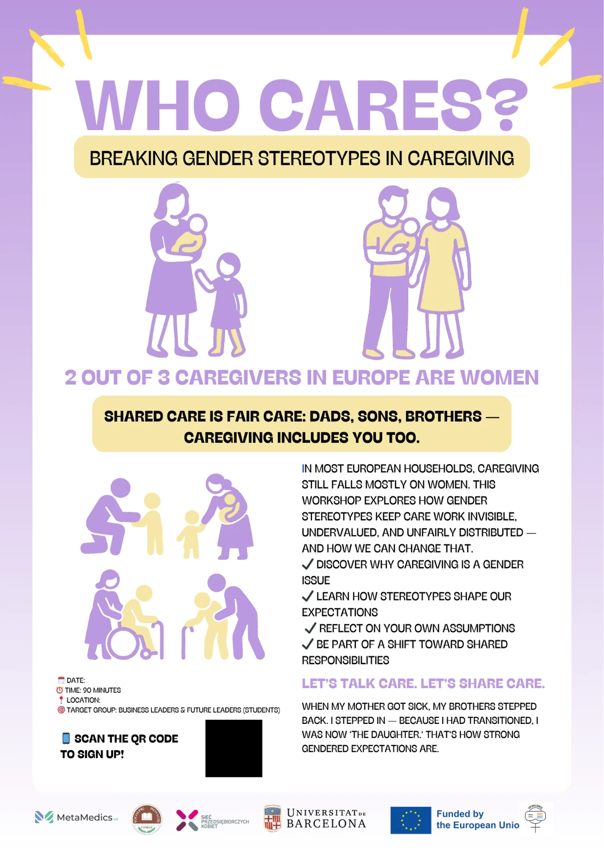 Poster 1 Who Cares